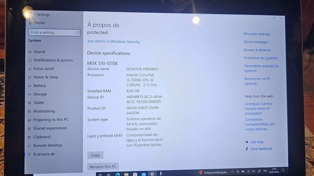 Lenovo IdeaPad Miix 510 LTE 4G