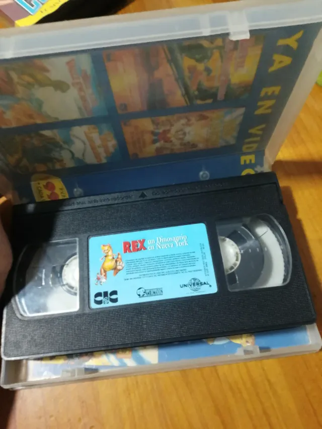 Películas VHS:Rex y La bella durmiente