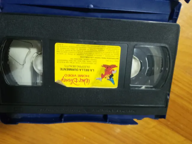 Películas VHS:Rex y La bella durmiente