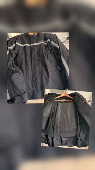 Chaqueta Moto Invierno/Verano Negra