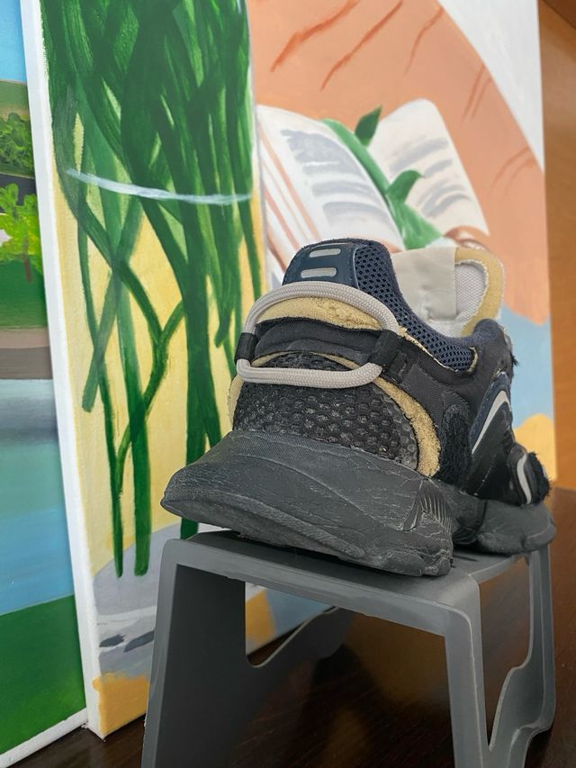 Zapatillas Lacoste Negras y Grises