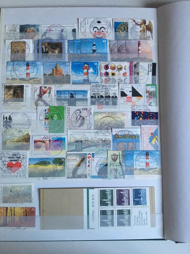 Francobolli nuovi e usati di vari paesi.