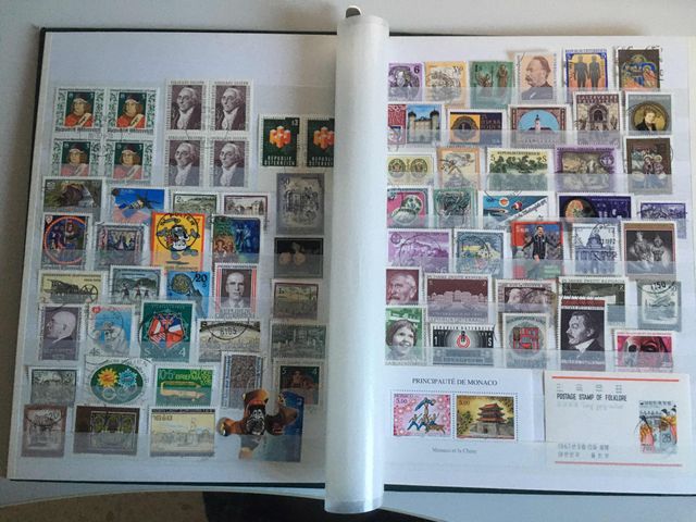 Francobolli nuovi e usati di vari paesi.