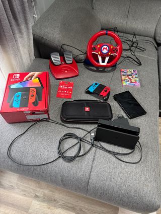 Nintendo Switch OLED Negra + Accesorios