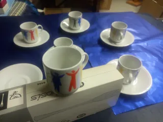 Set 6 Tazzine Caffè AMC Ceramica