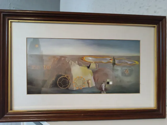 Cuadro Dalí La tentación de San Antonio