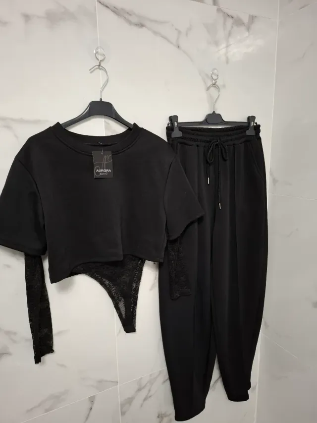 Conjunto chándal marrón