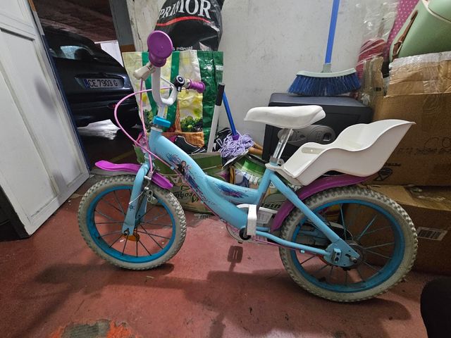 Bicicleta Frozen niña 4-7 años