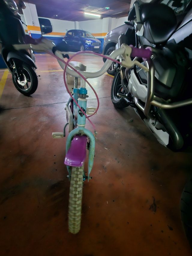 Bicicleta Frozen niña 4-7 años