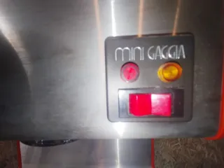 Cafetera Mini Gaggia Roja