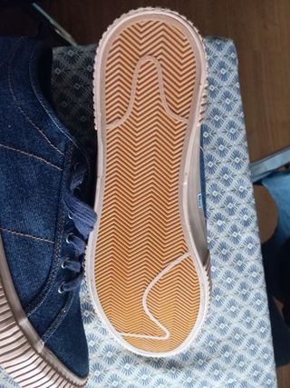 Zapatos deportivos denim talla 44