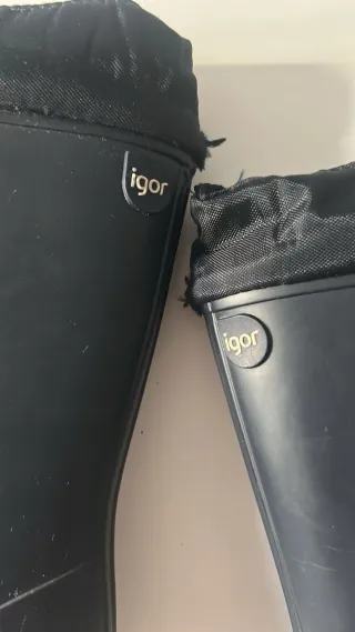 Botas de agua infantiles Igor negras