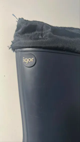 Botas de agua infantiles Igor negras