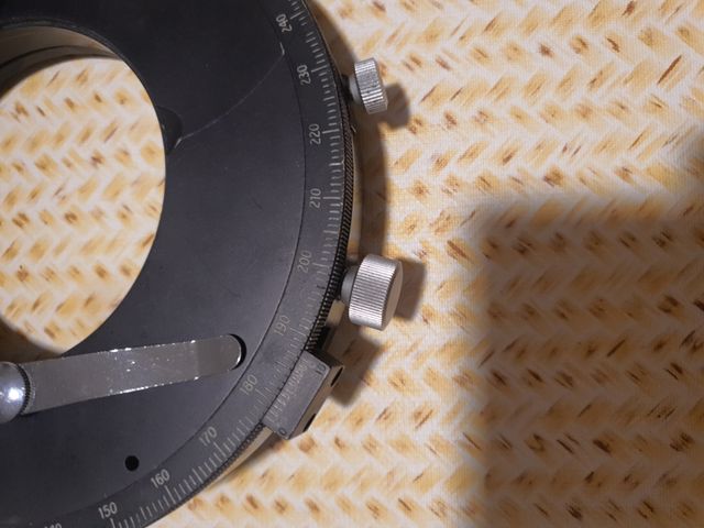 Placa de polarización para microscopio