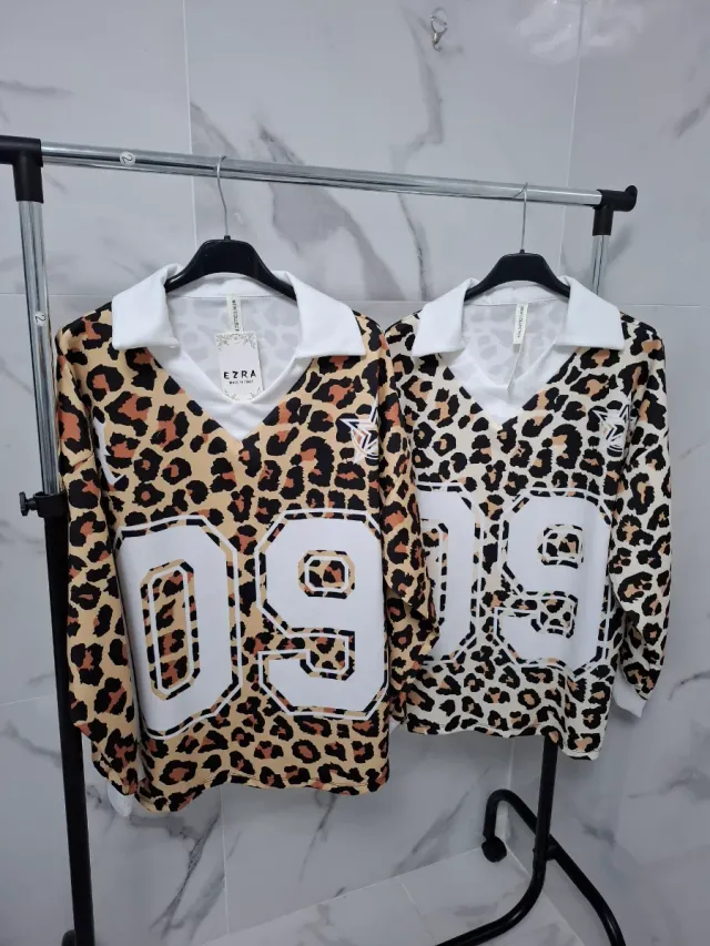 Camisetas Mujer Estampado Leopardo 09