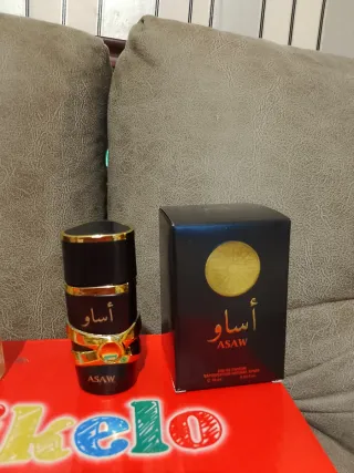 Perfume ASAW Yara Negro y Dorado