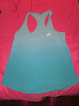 Camiseta Nike Gym Azul Degradado