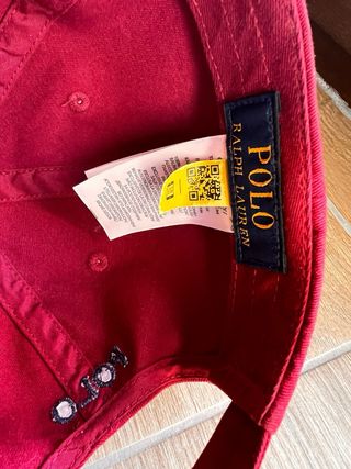 Gorra Polo Ralph Lauren Roja