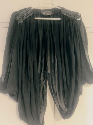 Mono Fiesta Lentejuelas Negro Talla Única