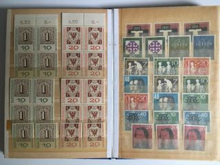 Sellos nuevos de Alemania en clasificador pequeño