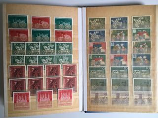 Sellos nuevos de Alemania en clasificador pequeño