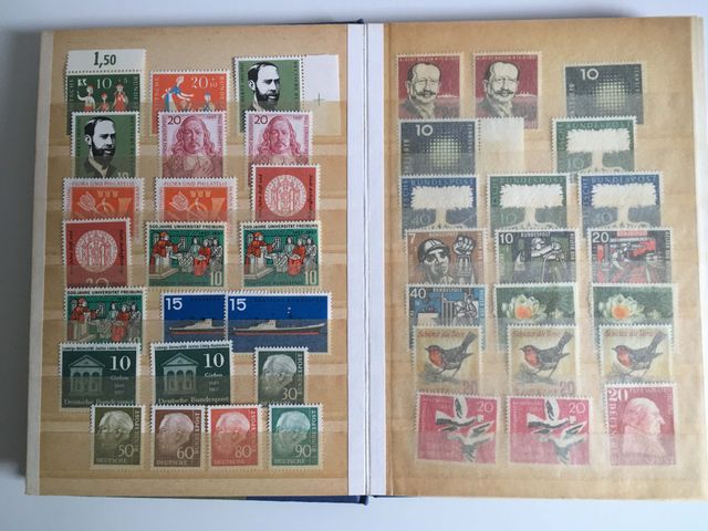 Nuovi francobolli tedeschi in piccolo ordine