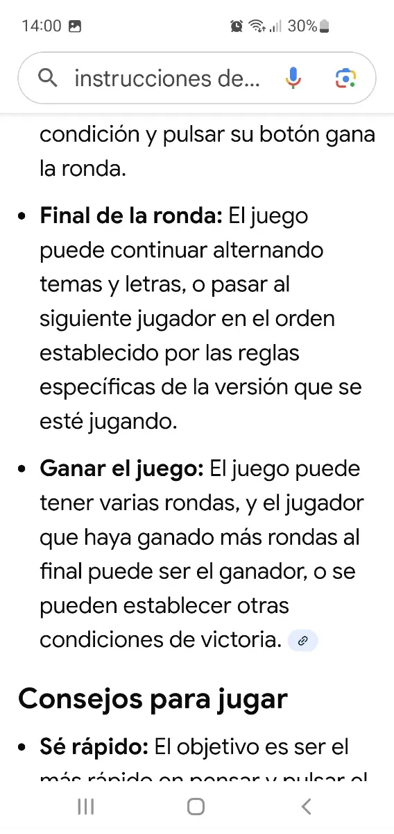 Juego de mesa Pulsa el Primero