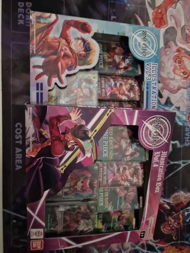 One Piece Illustration Box Vol. 3 y Vol. 4