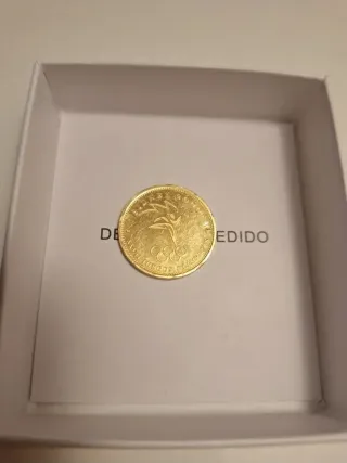 Moneda de oro 24k