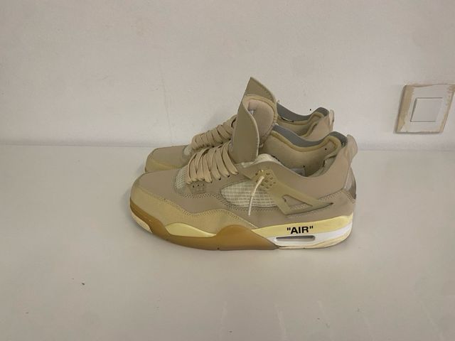 Jordan Retro 4 Beige/Amarillo