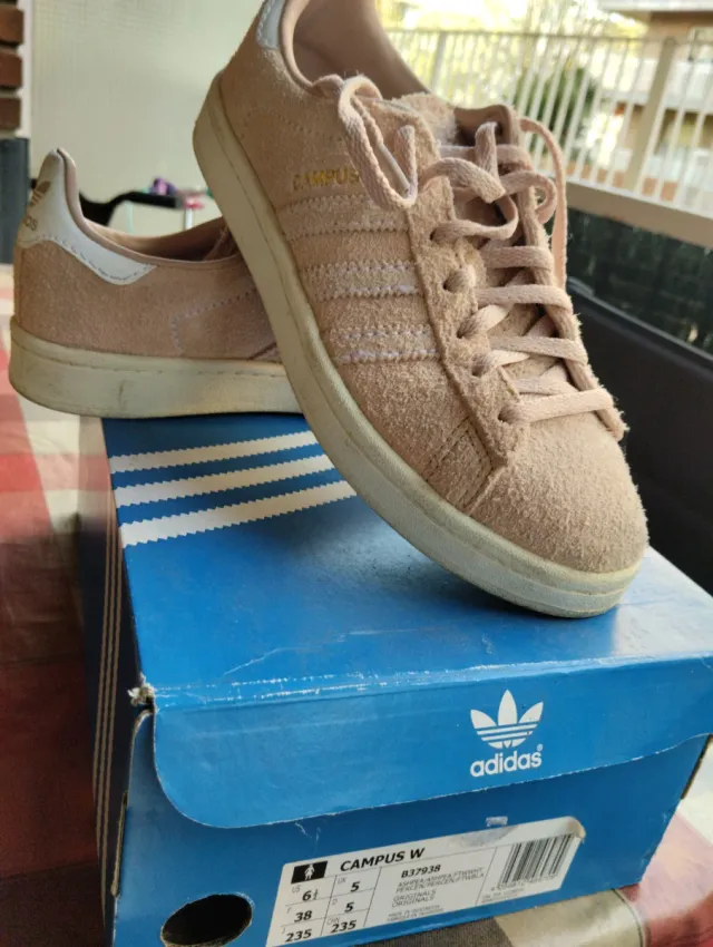 Zapatillas Adidas Campus Mujer Talla 38