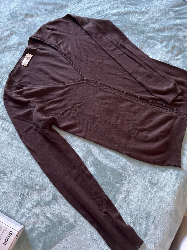 Oysho cárdigan marrón talla XS