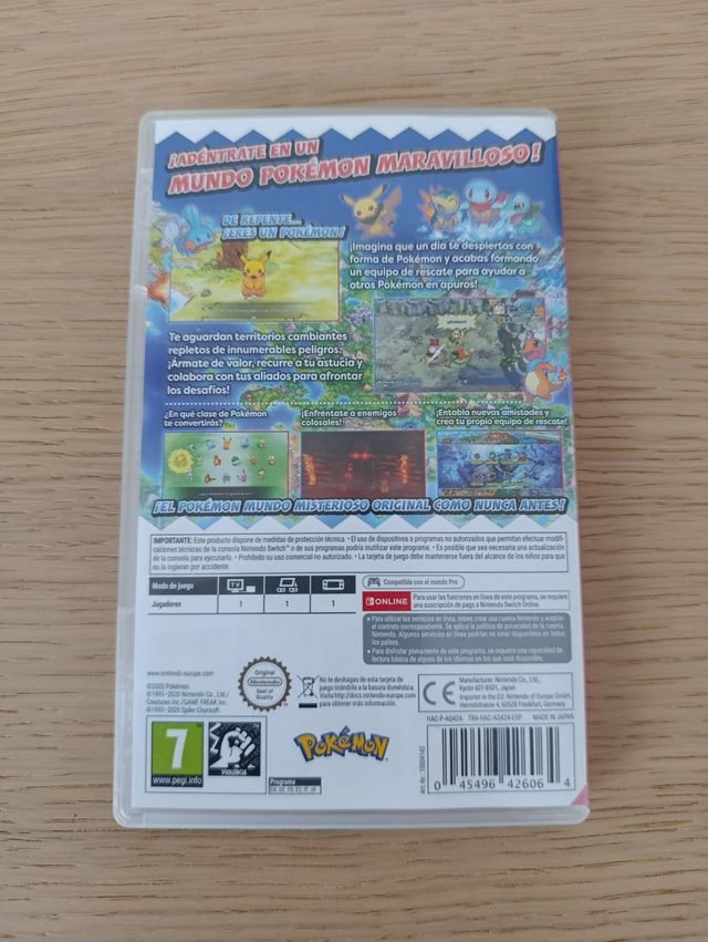 Pokémon Mundo Misterioso Equipo Rescate DX Switch