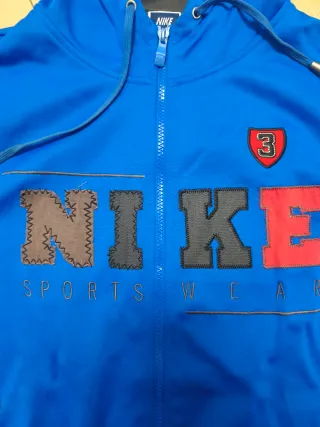 Chaleco Nike Vintage Azul Talla M