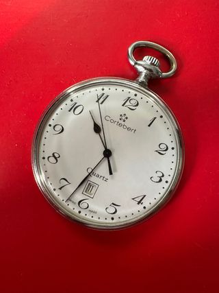 Orologio da tasca Cortebert (Perseo) datario eta