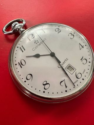 Orologio da tasca Cortebert (Perseo) datario eta