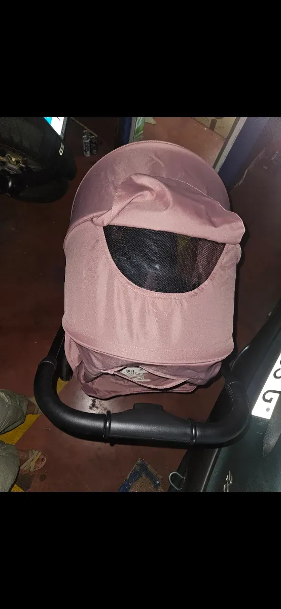 Silla de paseo bebé rosa