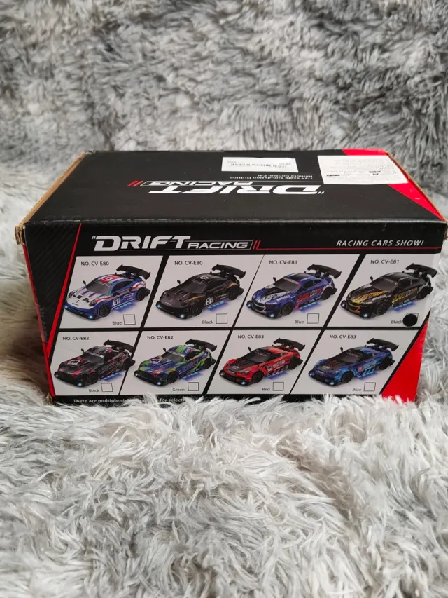 Coche Teledirigido Drift Negro/Dorado