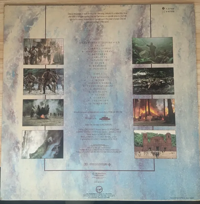 Disco vinilo. BSO The Mission