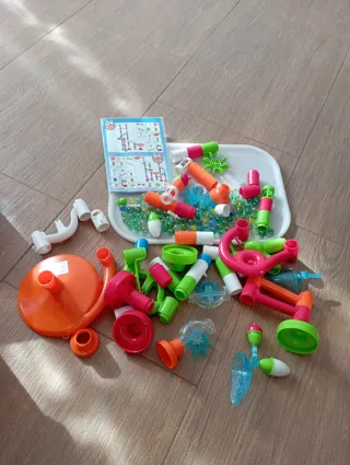 Juego laberinto de canicas