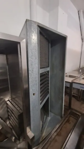 Campana extractora industrial acero inoxidable