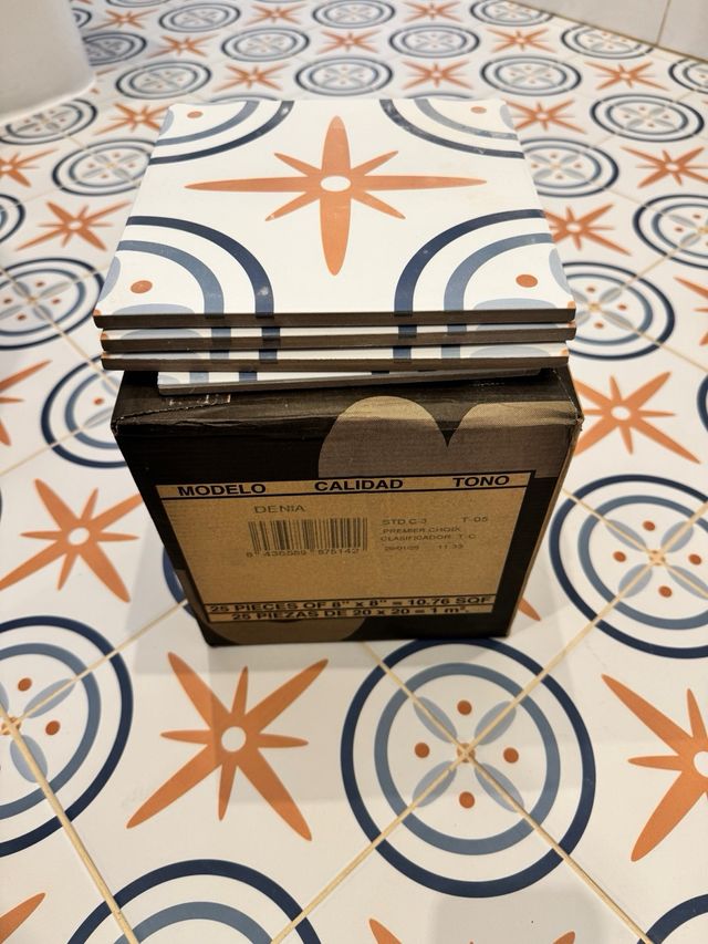 Azulejos Mosaico  Mediterráneo Dénia