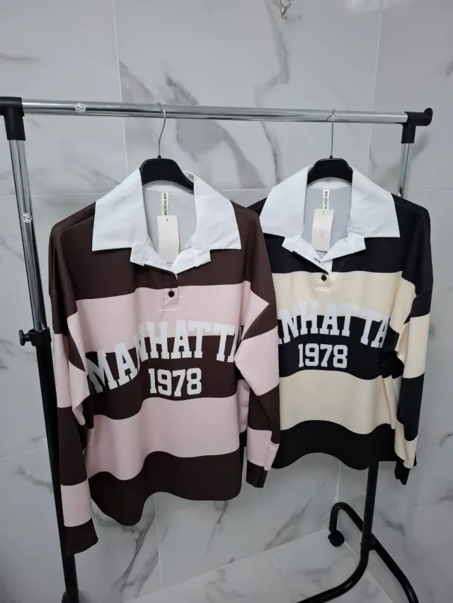 Polo rayas mujer Talla única