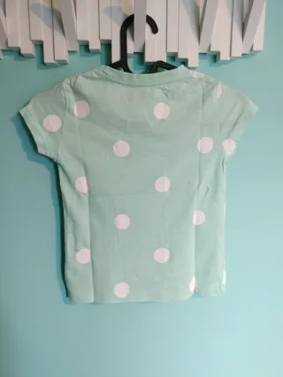 Camiseta Desigual niña 5/6 años corazón lentejuela