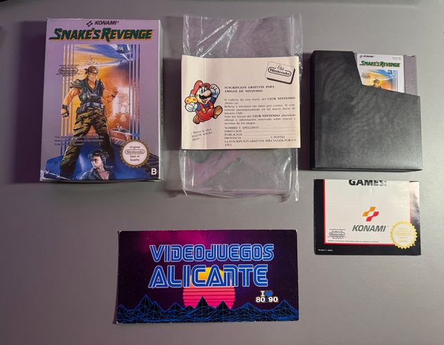 NINTENDO NES Snake's Revenge - PAL ESP - KONAMI