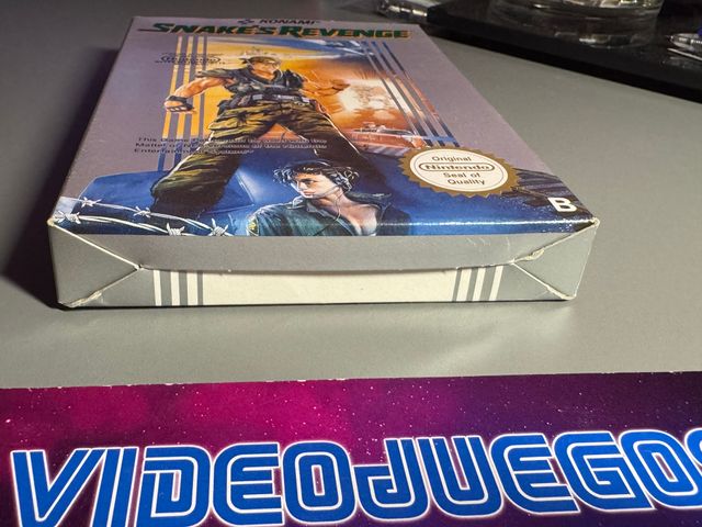 NINTENDO NES Snake's Revenge - PAL ESP - KONAMI