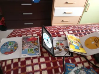 Lote  3Juegos Wii: Planet 51 y Los Simpsons, Mario