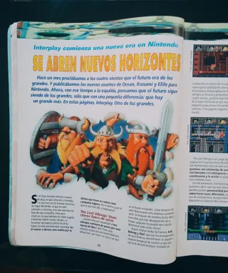 Revista videojuegos Nintendo acción 8. 1993.