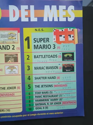 Revista videojuegos Nintendo acción 8. 1993.