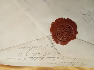 Sobre lacrado antiguo